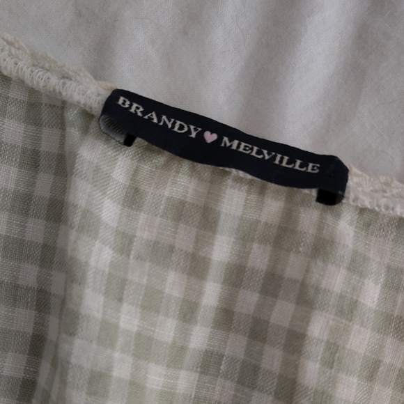 Brandy Melville Green Babydoll - Picture 2 of 4